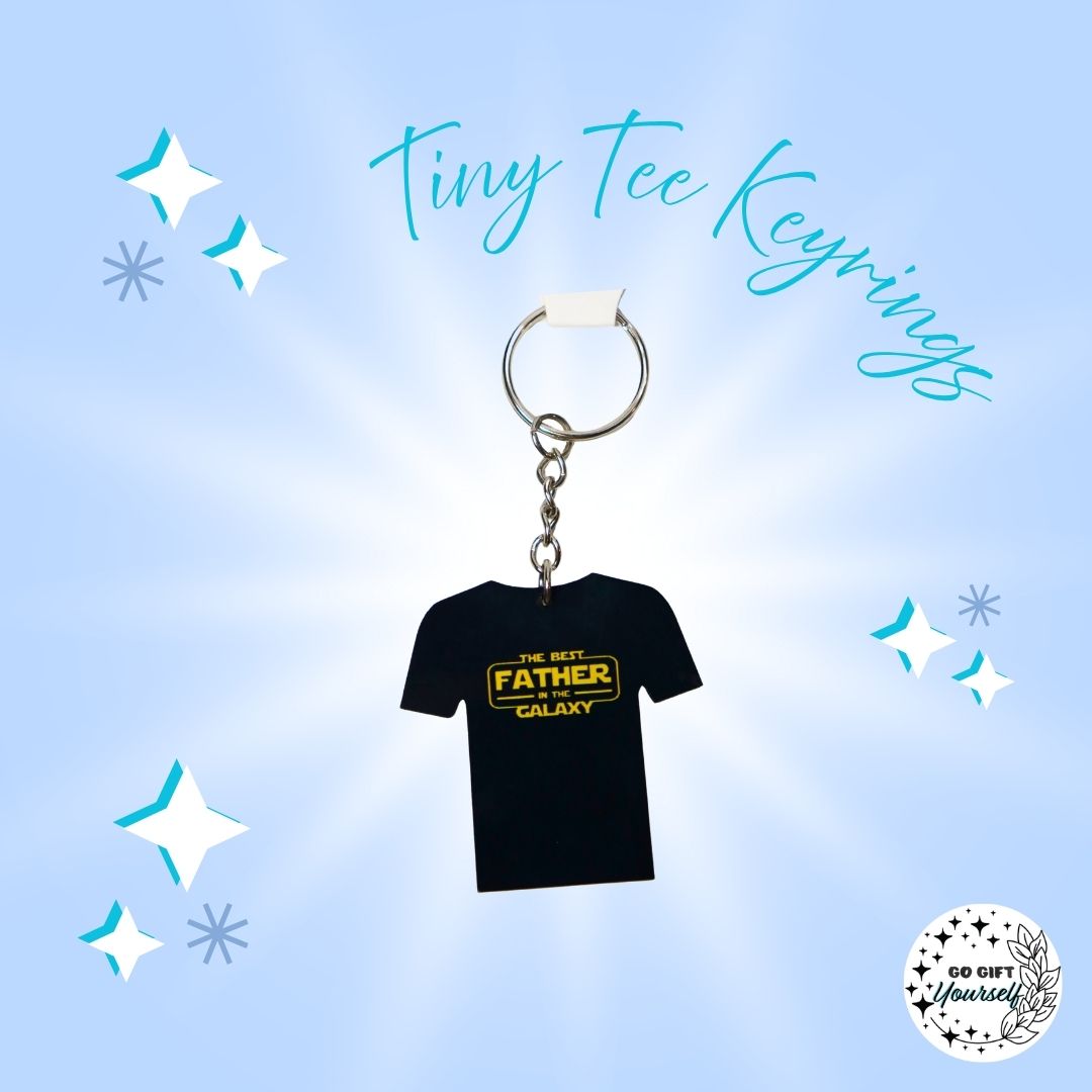 Tiny Humor Tees | Keyrings 🔑