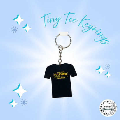 Tiny Humor Tees | Keyrings 🔑