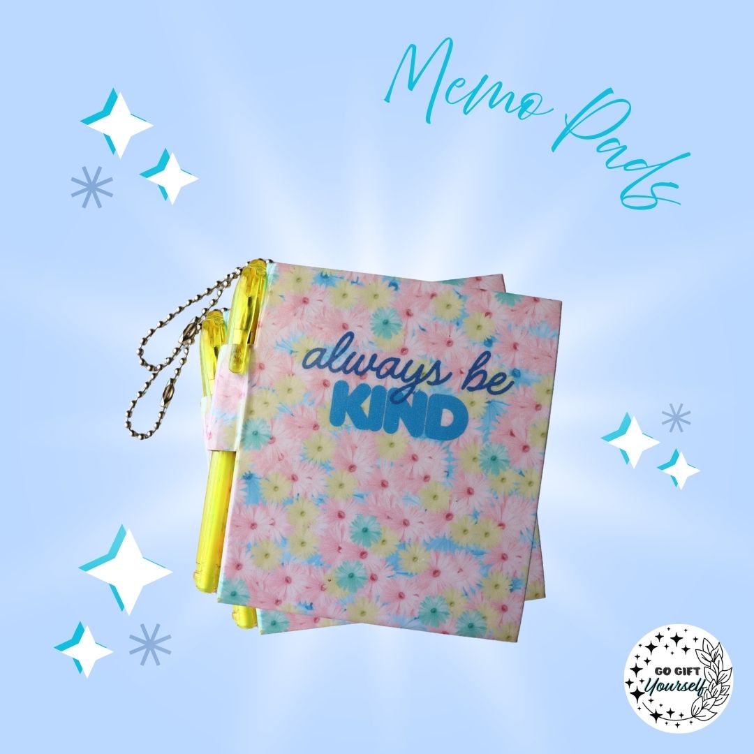 📓 Always Be Kind | Memo Pad Set 🌟