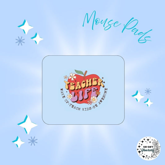 💻Teacher Life Mouse Pad | Stationery 🌟