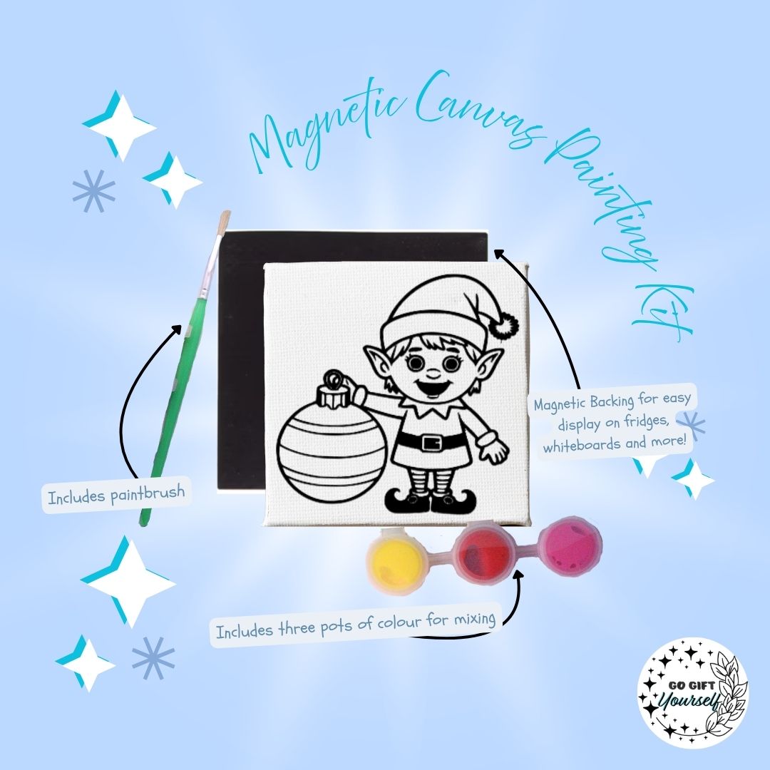 🎨 Mini Magnetic Painting Sets | Christmas Designs 🎨