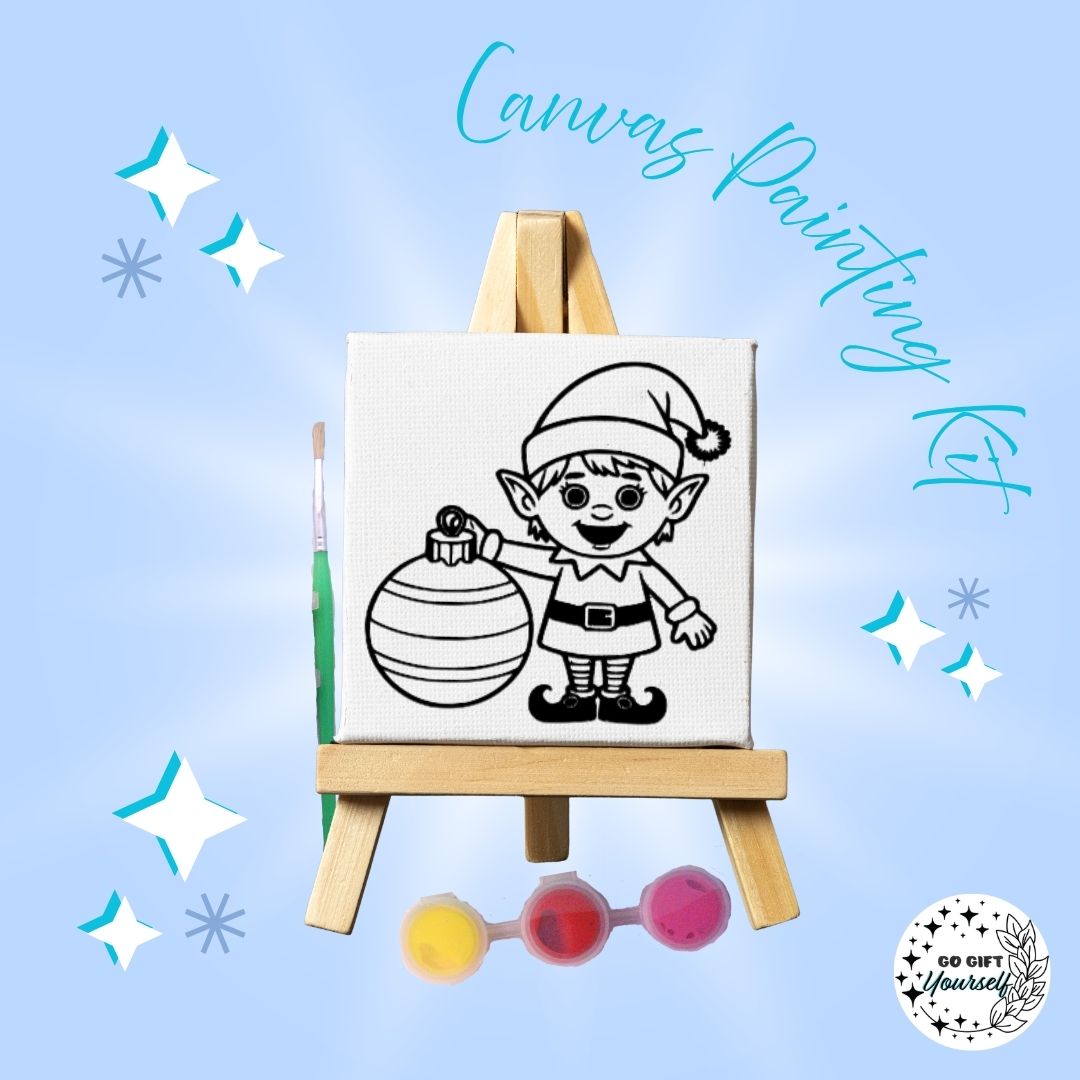 🎨 Mini Easel Painting Sets | Christmas Edition 🎄