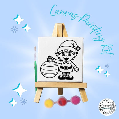 🎨 Mini Easel Painting Sets | Christmas Edition 🎄