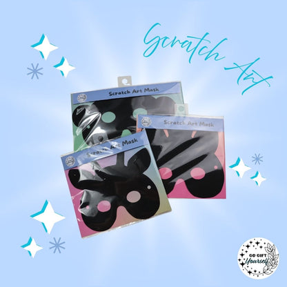 🎨 Scratch Art Masks | DIY Craft Kit 🎨