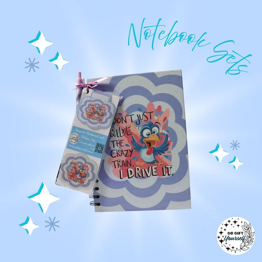 📓 Crazy Train | A5 Notebook Set 🌟