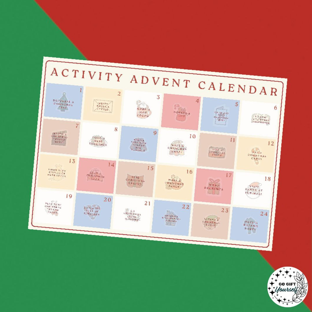 Christmas Activity Advent Calendar