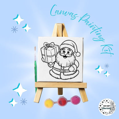 🎨 Mini Easel Painting Sets | Christmas Edition 🎄