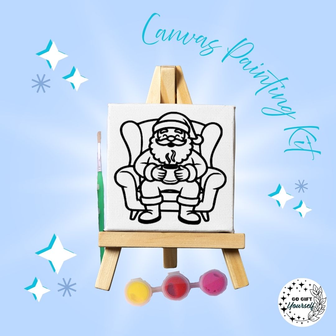 🎨 Mini Easel Painting Sets | Christmas Edition 🎄