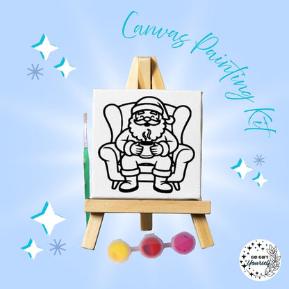 🎨 Mini Easel Painting Sets | Christmas Edition 🎄