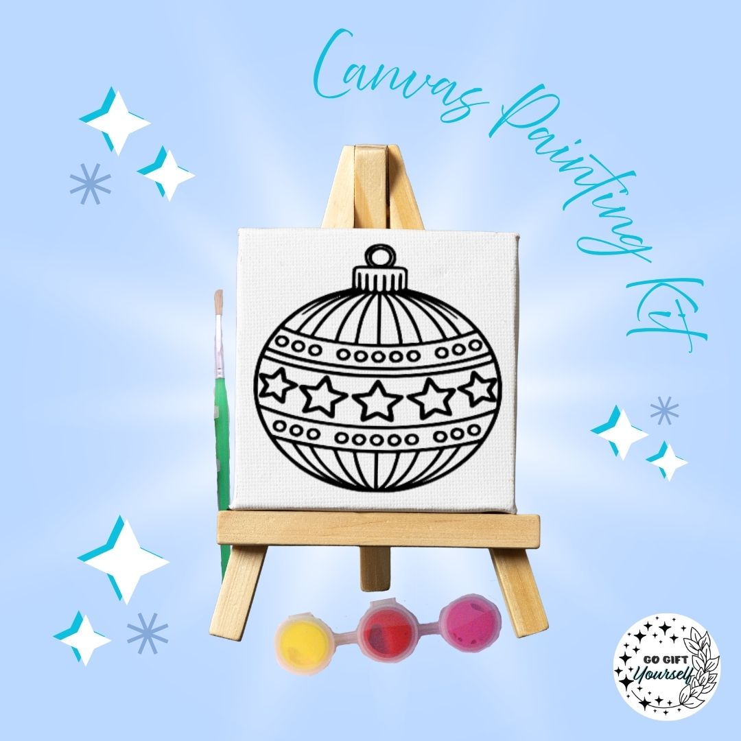 🎨 Mini Easel Painting Sets | Christmas Edition 🎄