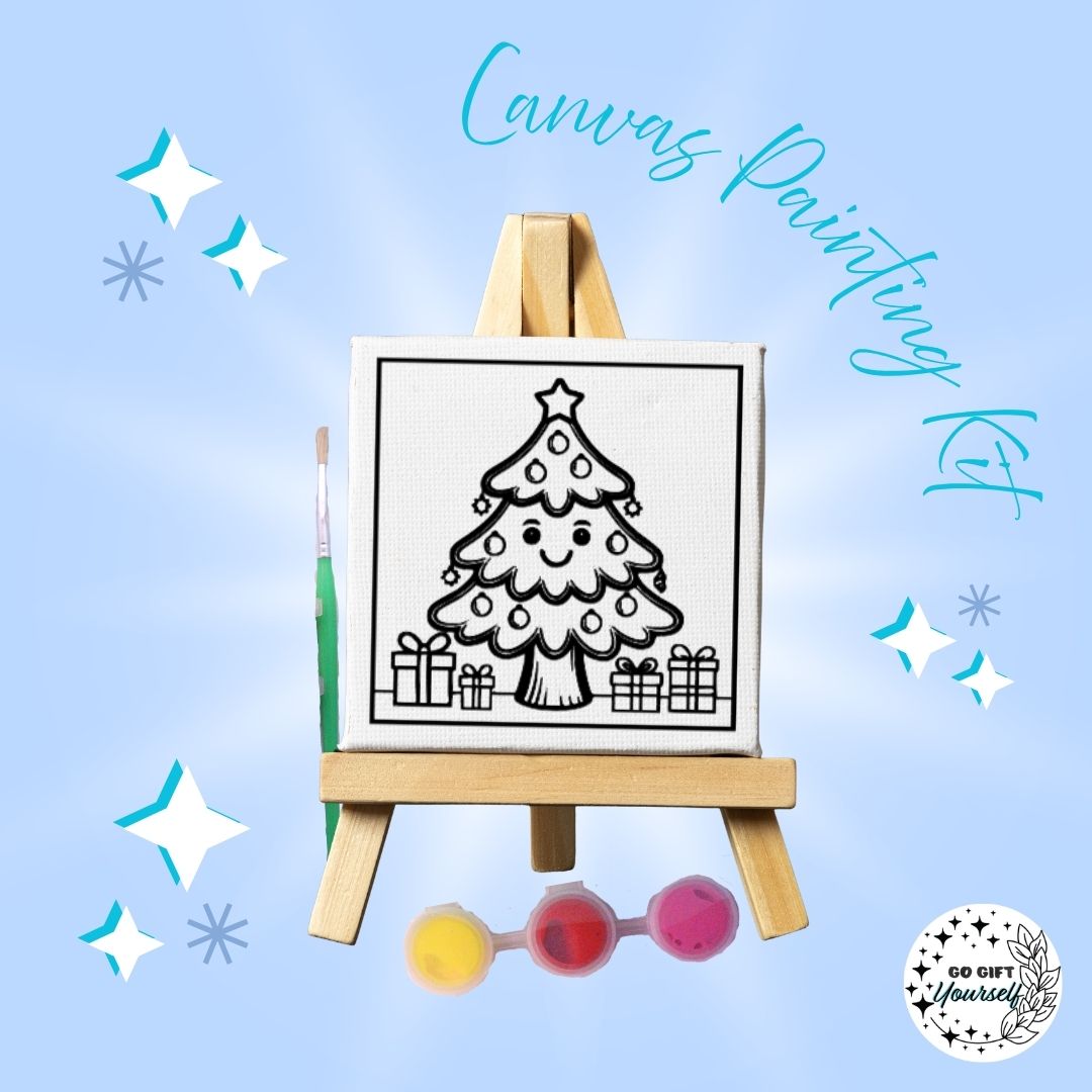 🎨 Mini Easel Painting Sets | Christmas Edition 🎄