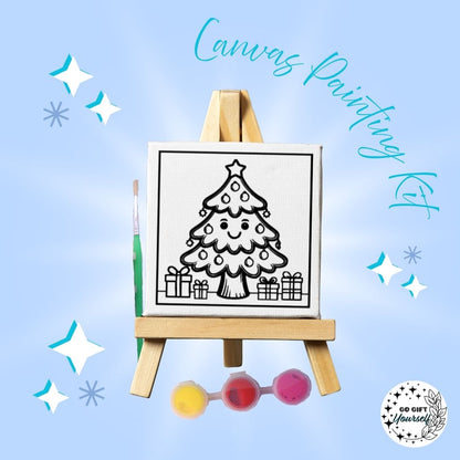 🎨 Mini Easel Painting Sets | Christmas Edition 🎄