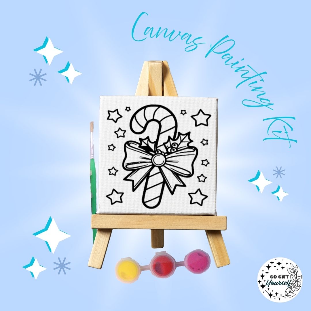 🎨 Mini Easel Painting Sets | Christmas Edition 🎄