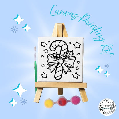 🎨 Mini Easel Painting Sets | Christmas Edition 🎄