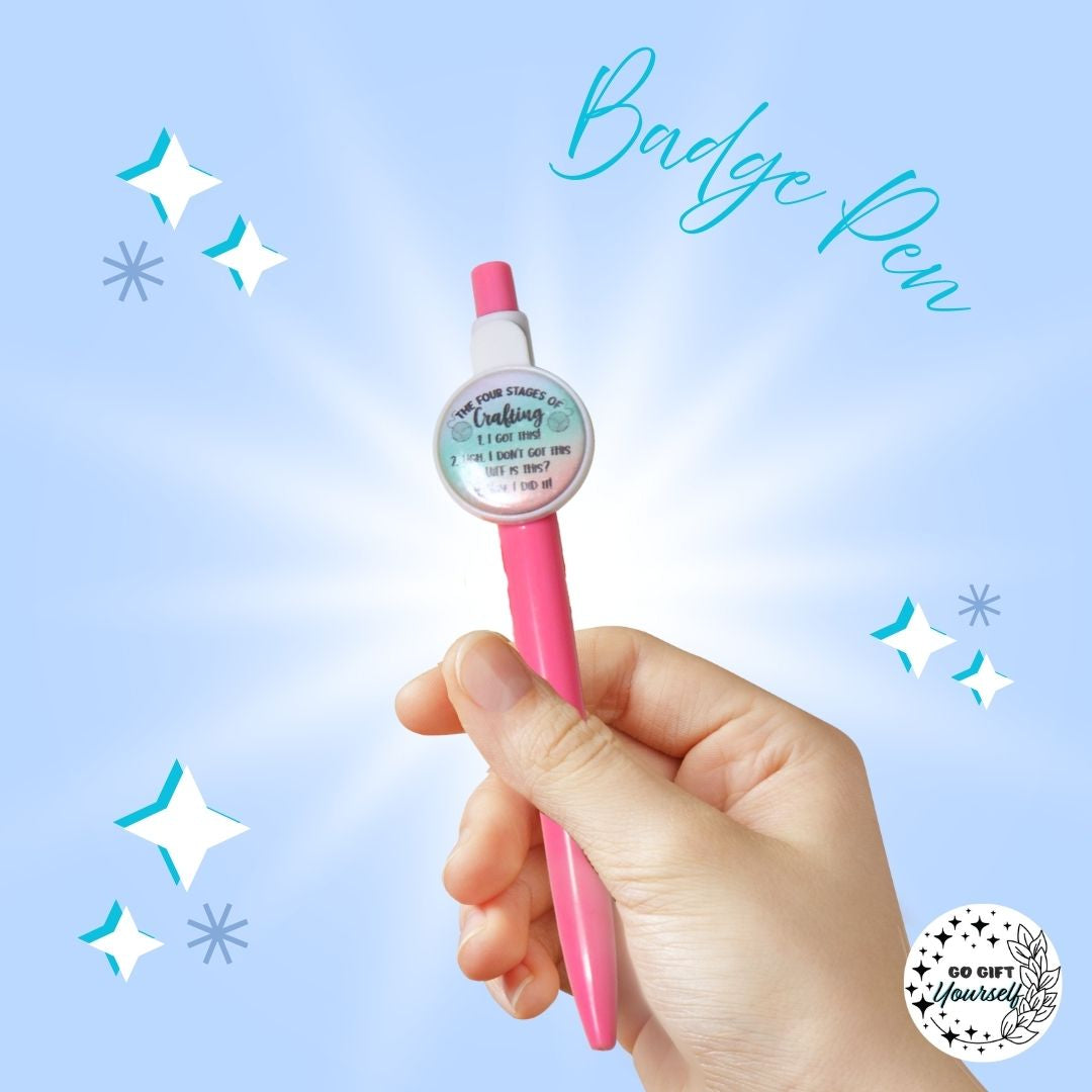 🌟 Novelty Pens | Badge Pens 📝