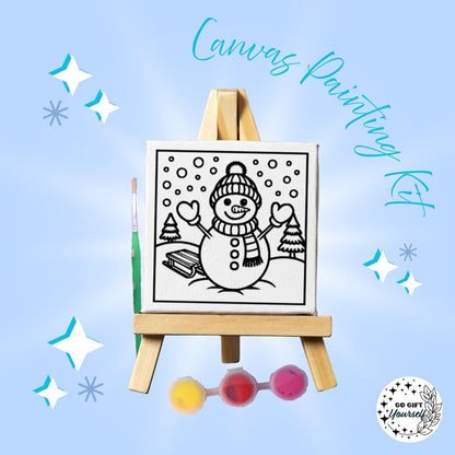 🎨 Mini Easel Painting Sets | Christmas Edition 🎄