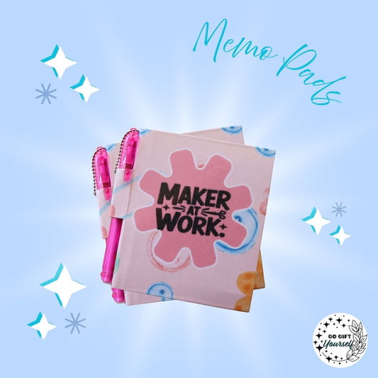📓Maker At Work | Memo Pad Set 🌟