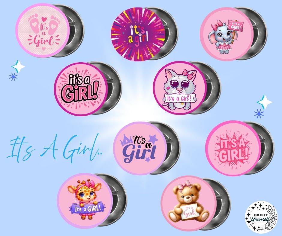 ✨ It's A Baby..... 👶 | Badge Pins, Keyrings & More ✨