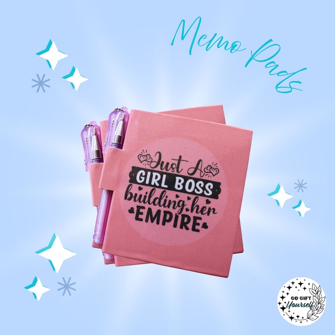 📓Girl Boss Empire | Memo Pad Set 🌟