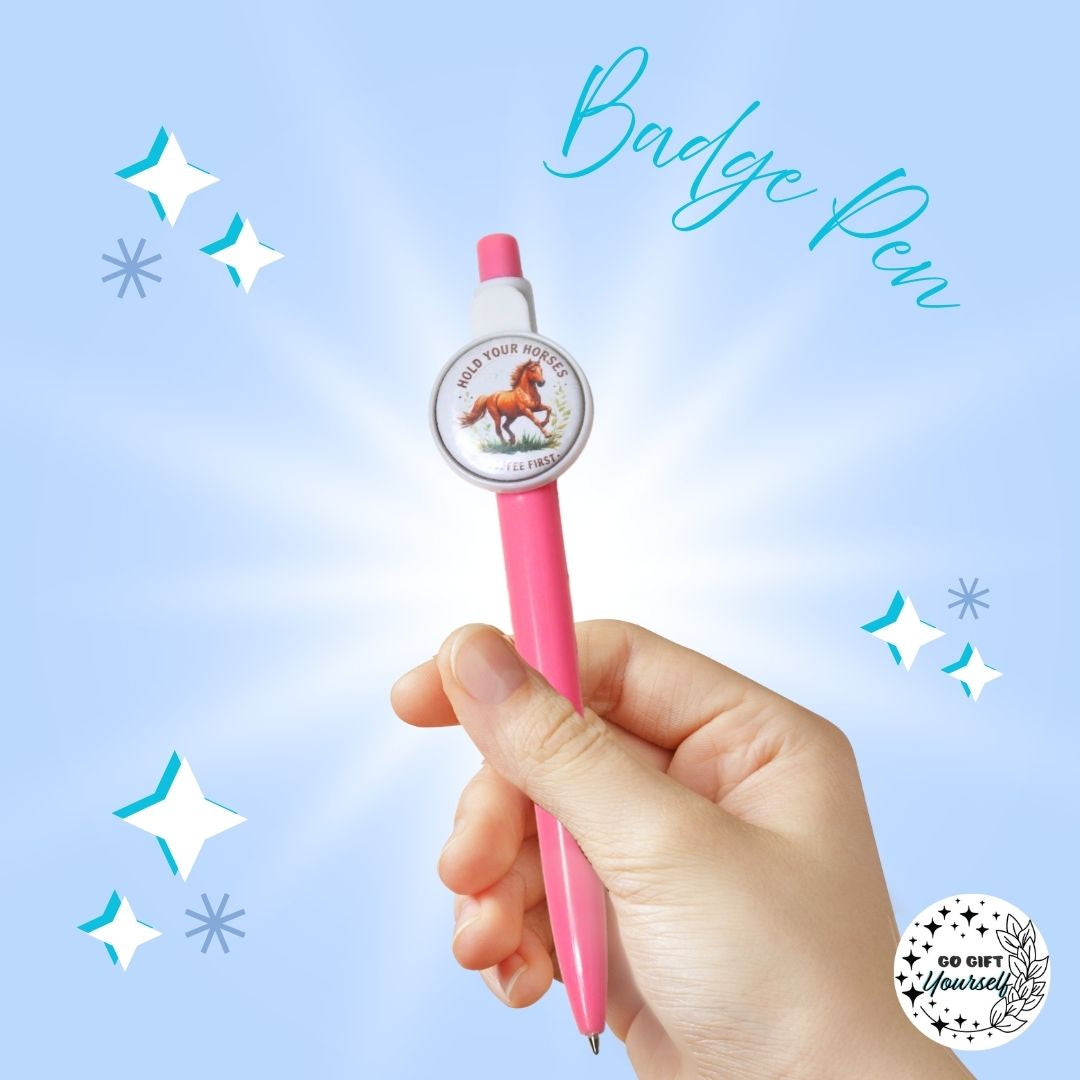 🌟 Novelty Pens | Badge Pens 📝