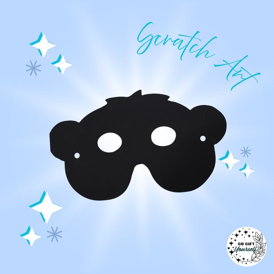 🎨 Scratch Art Masks | DIY Craft Kit 🎨