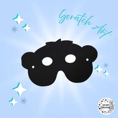 🎨 Scratch Art Masks | DIY Craft Kit 🎨