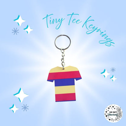 Tiny Sports Tees | Keyrings 🔑