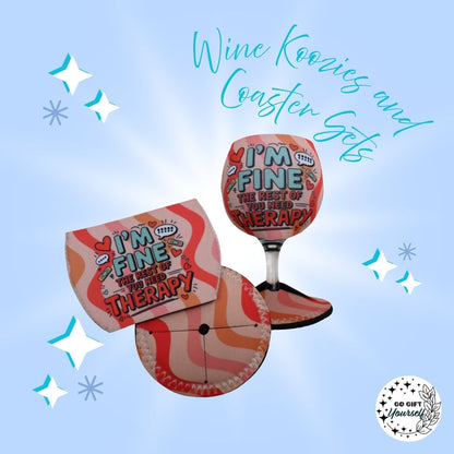 ✨ Wine Koozies | Drinkware 🍺