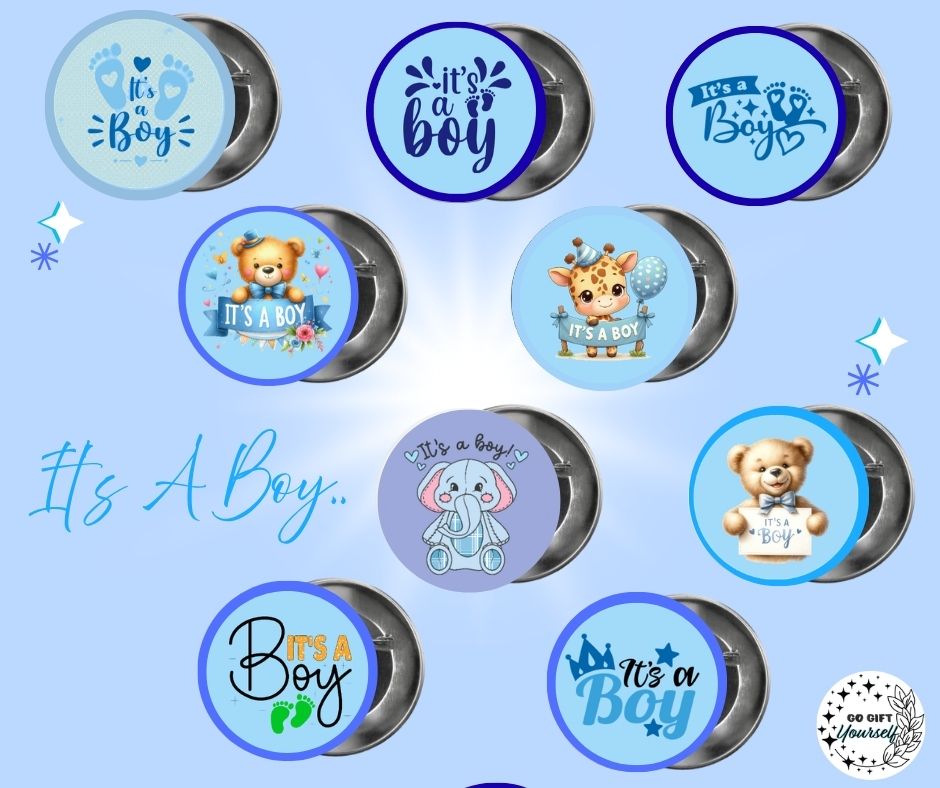 ✨ It's A Baby..... 👶 | Badge Pins, Keyrings & More ✨