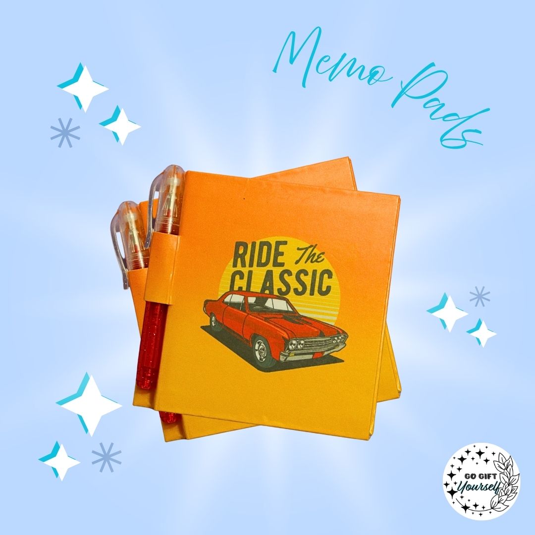 📓 Ride The Classic | Memo Pad Set 🌟