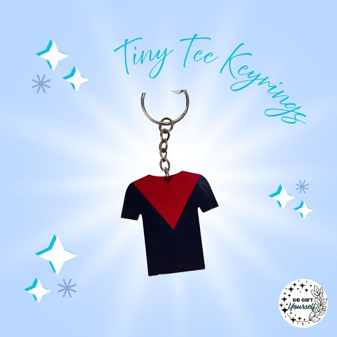 Tiny Sports Tees | Keyrings 🔑