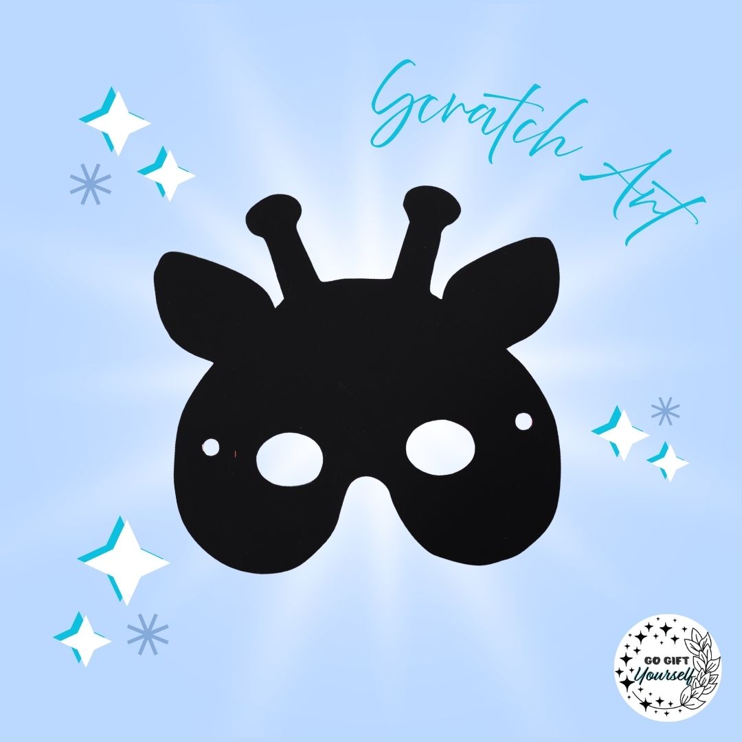🎨 Scratch Art Masks | DIY Craft Kit 🎨