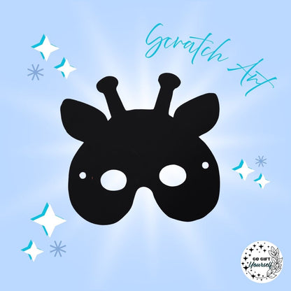 🎨 Scratch Art Masks | DIY Craft Kit 🎨