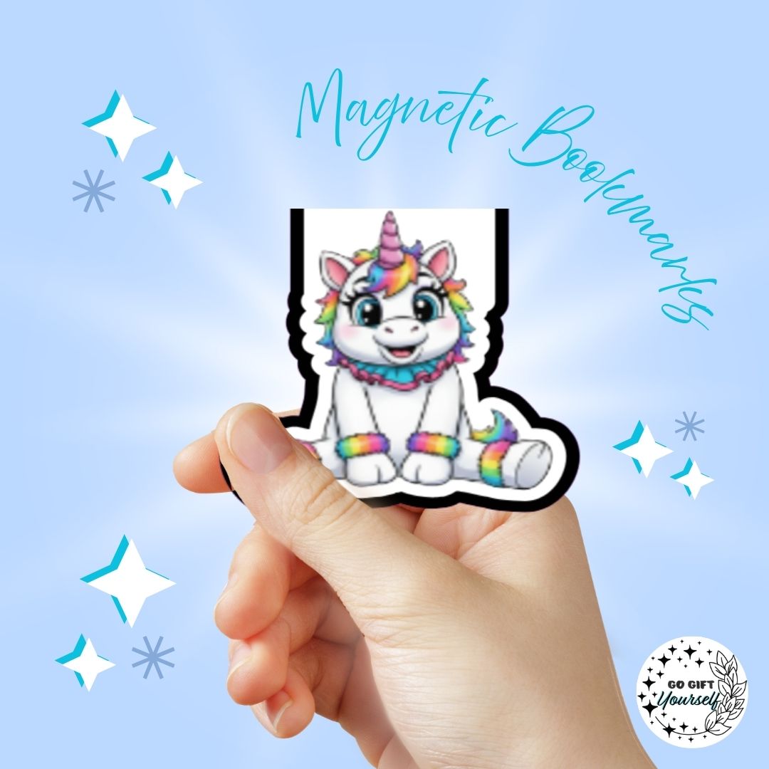 🔖 Character Edition | Magnetic Bookmarks 📚