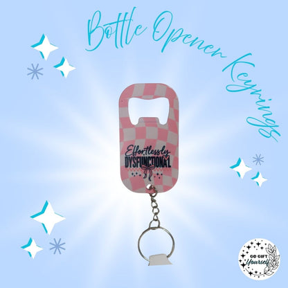 ✨ Metal Drink Opener | Keyrings 🔑