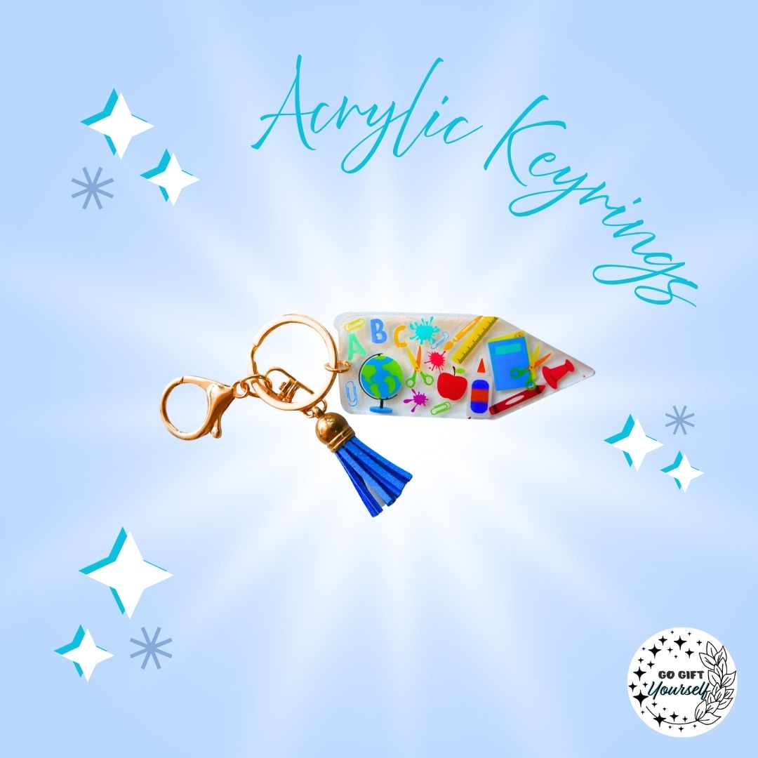 ✨ Teacher Edition | Acrylic Keyrings 👩‍🏫