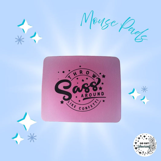 💻Throw Sass Around Mouse Pad | Stationery 🌟