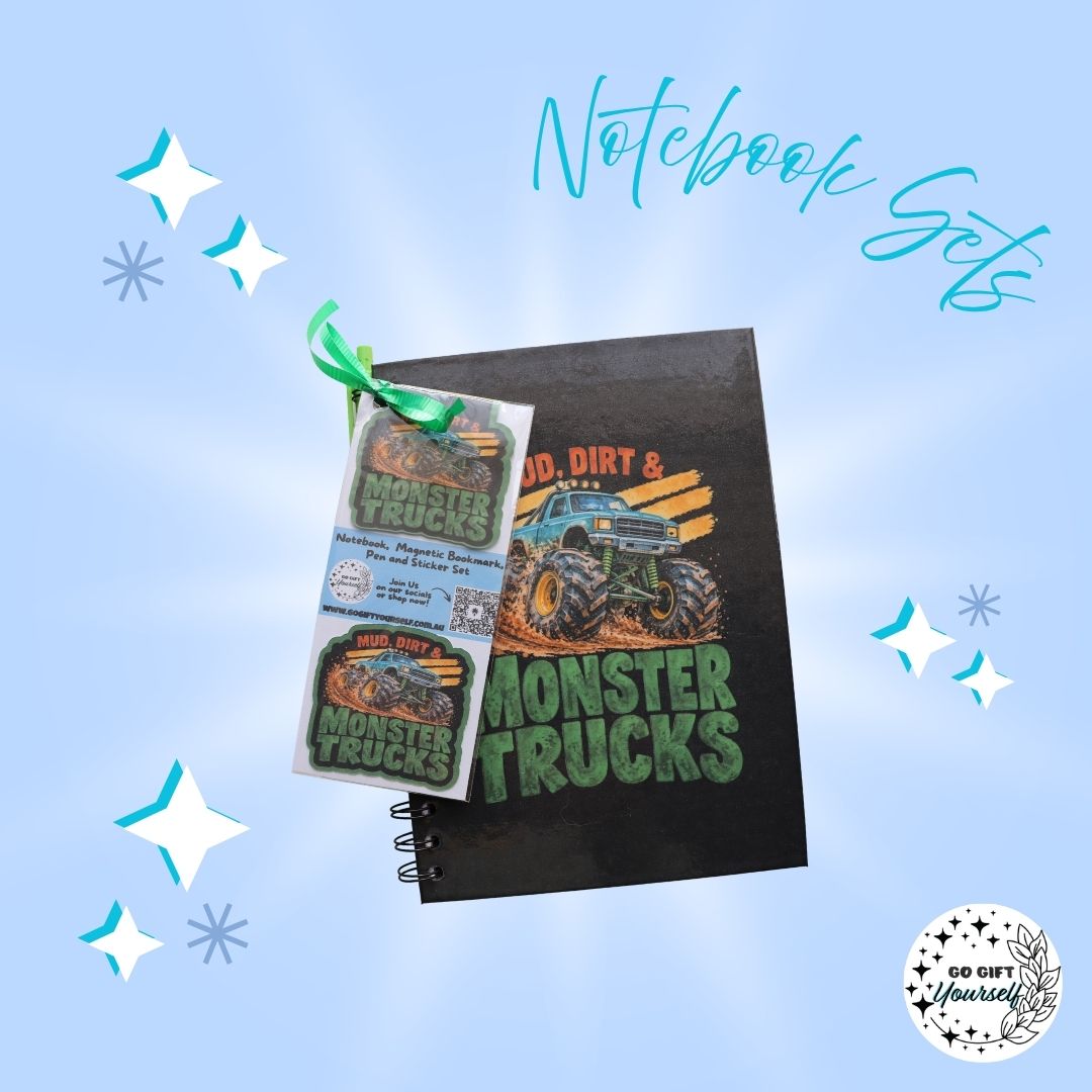 📓 Monster Truck | A5 Notebook Set 🌟