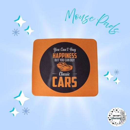 💻Happiness Is Cars Mouse Pad | Stationery 🌟