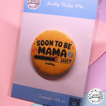 ✨ Novelty Badge Pins | Baby Announcement Edition 🎁