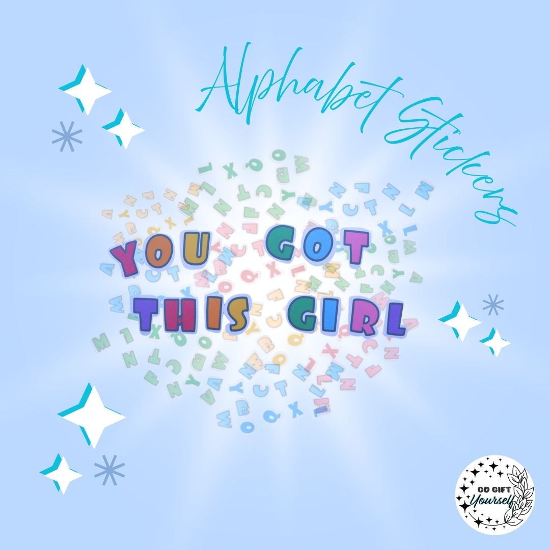 📧 Deluxe Alphabet Sticker Pack 🔖