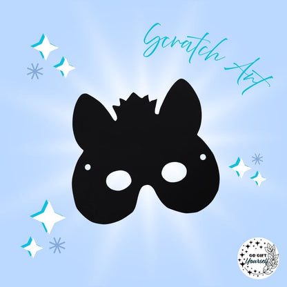 🎨 Scratch Art Masks | DIY Craft Kit 🎨
