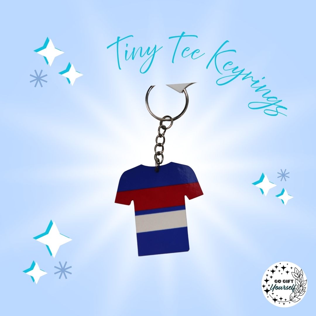 Tiny Sports Tees | Keyrings 🔑