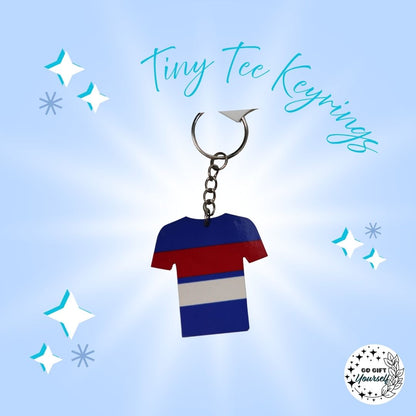 Tiny Sports Tees | Keyrings 🔑