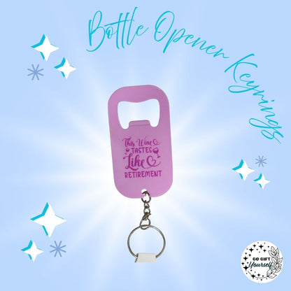 ✨ Metal Drink Opener | Keyrings 🔑
