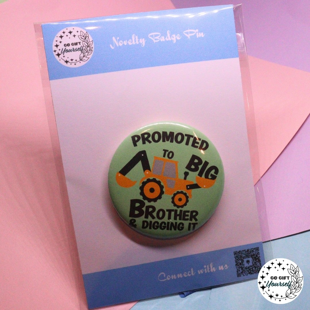 ✨ Novelty Badge Pins | Baby Announcement Edition 🎁