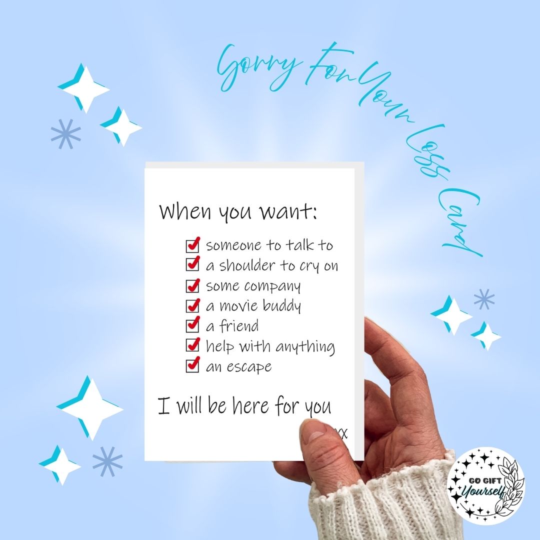 💌 Sorry for Your Loss Cards | Greeting Cards
