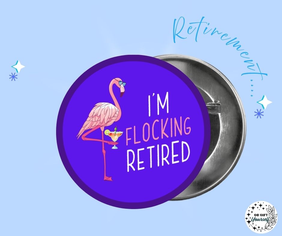 ✨ Retirement 🧓 | Badge Pins, Keyrings & More ✨