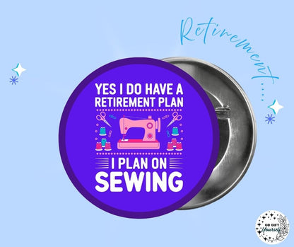 ✨ Retirement 🧓 | Badge Pins, Keyrings & More ✨