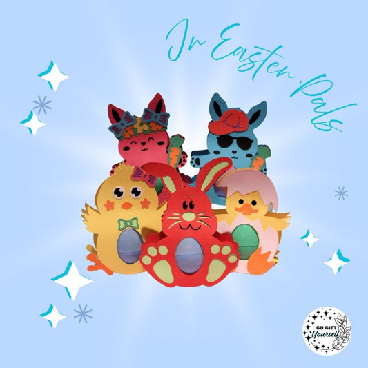 🐰 Jr Hoppy Easter Egg Pals | Decorative Egg Holders 🐰